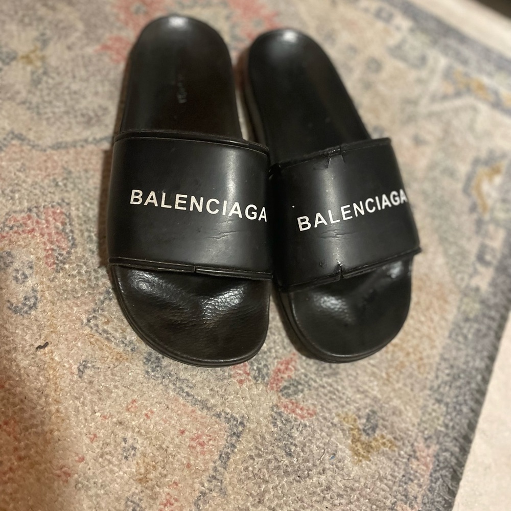 M Balenciaga slides. Size 11